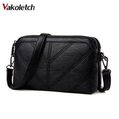 Soft PU Women's Shoulder Bag Crossbody Clutches Handbags Messenger Bag