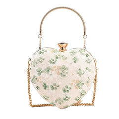 Lace Handbag Chain Wild Flowers Love Messenger Bag