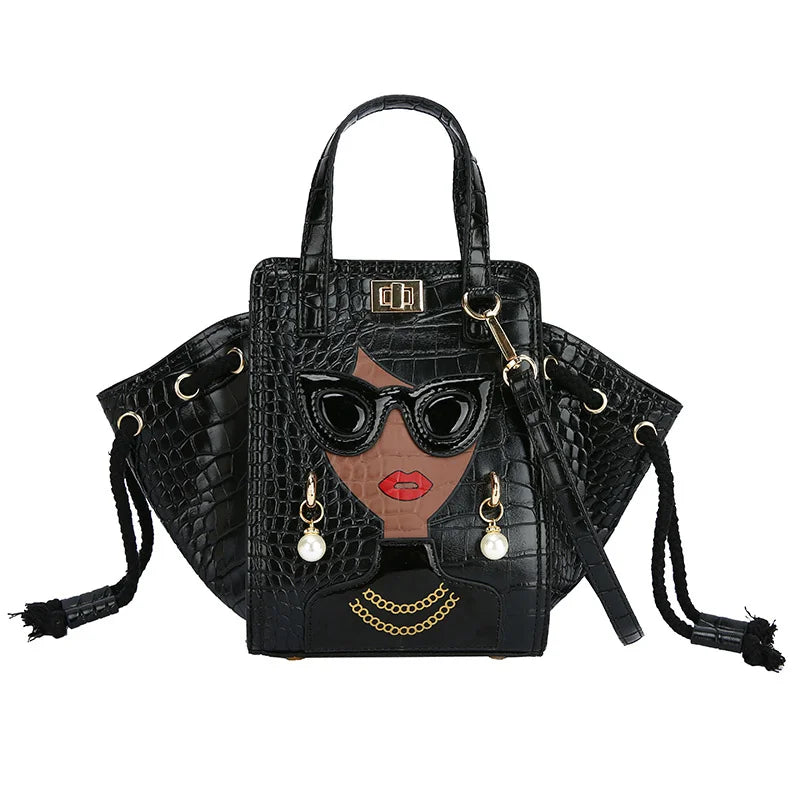 High Women's Leather Handbag Bonded Bag 2021