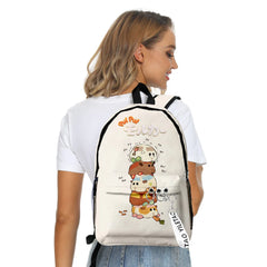 Hip Hop Pui Pui Molcar School Bags Boys Girls Travel Bags 3D Print Backpacks