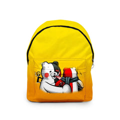 Hip Hop Shoulder Backpack Bullet Breaking Monokuma 3D Waterproof Bag
