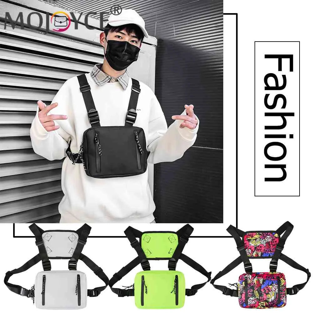 Hip Hop Style Crossbody Chest Bag Oxford Streetwear Bag
