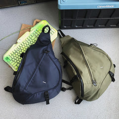 Hip-Hop Tooling Messenger Bag Large-Capacity Street Sports Chest Bag