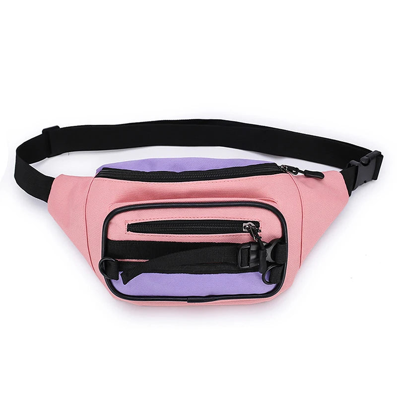 Hip Hop Waist Bag Women's Leisure Bum Package Banana Messenger Bags