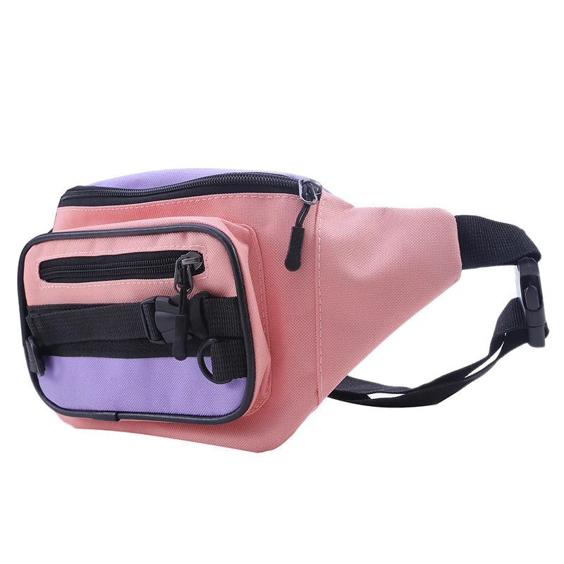 Hip Hop Waist Bag Women's Leisure Bum Package Banana Messenger Bags