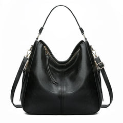 Leather Hobo Bag Women Handbags Shoulder Purse Vintage Tote Sac