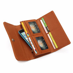 Hollow Out Pattern Retro Wallet Female Purse PU Leather Bag