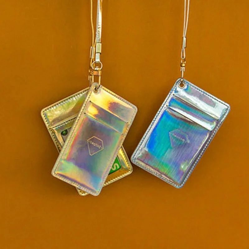 Hologram Laser Silver Clutch Handbag Purse Wallet Women's Mini Evening Bag