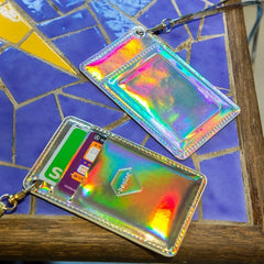 Hologram Laser Silver Clutch Handbag Purse Wallet Women's Mini Evening Bag