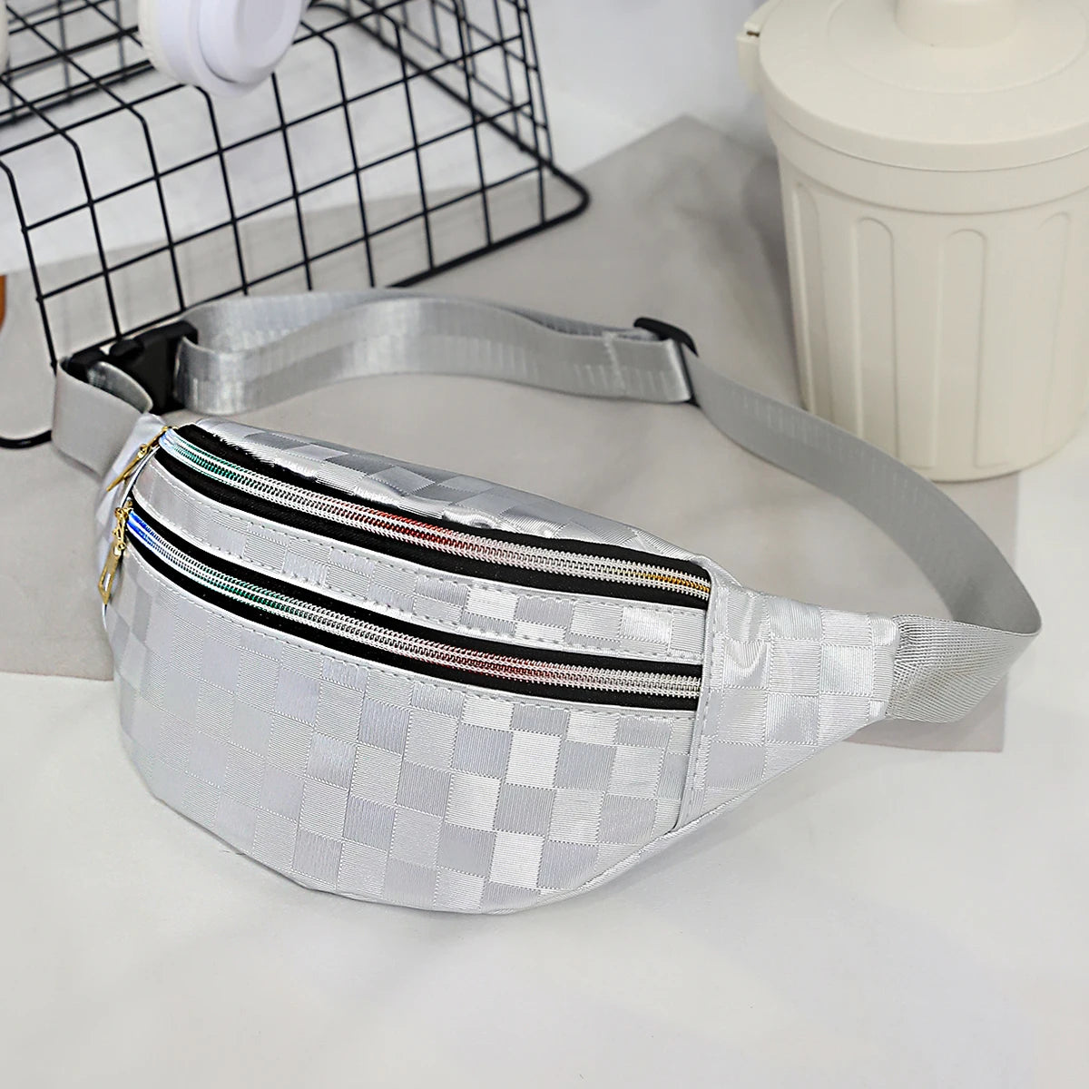 Laser Waist Bag Beach Travel Women Purse