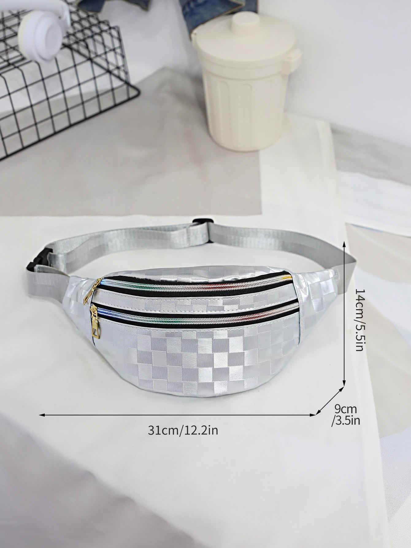 Laser Waist Bag Beach Travel Women Purse