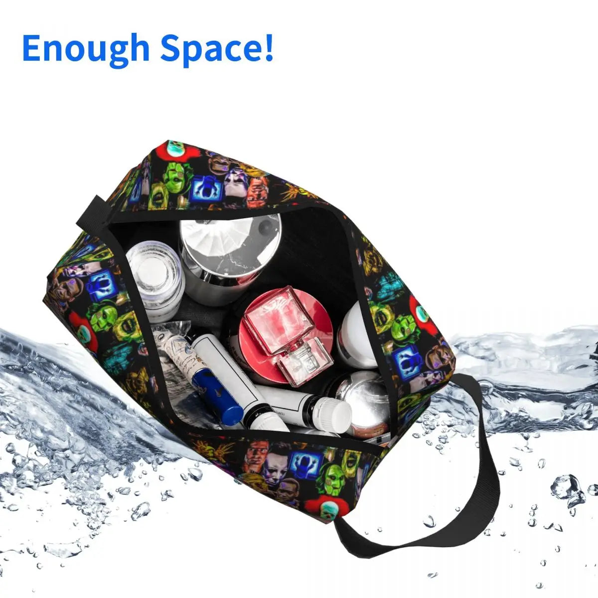 Horror Villains Travel Cosmetic Bag - Chucky Alien Predator