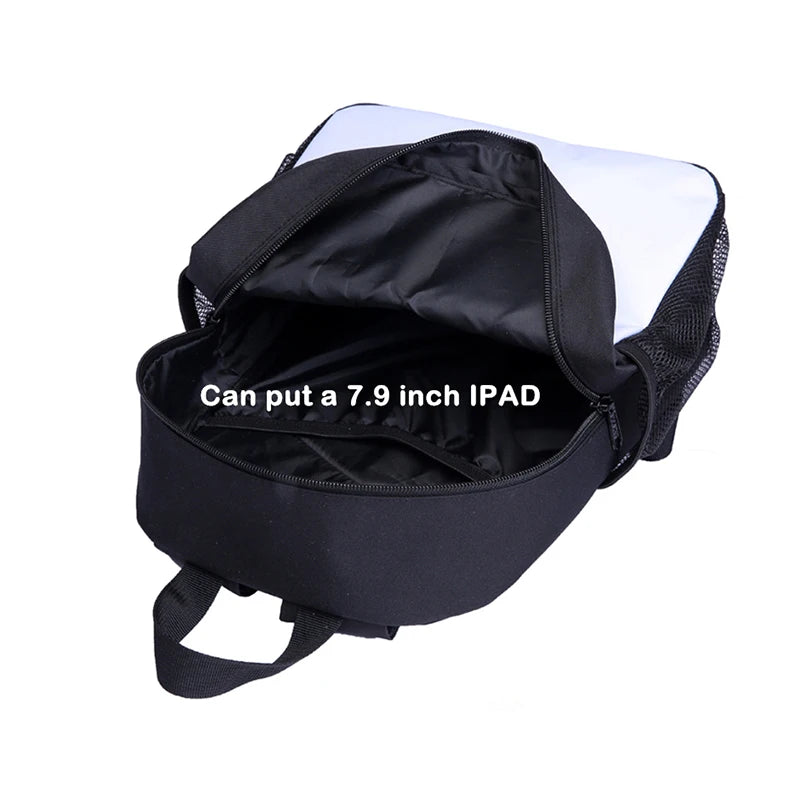 Galaxy Wolf Backpack for Kids Age 2-7, Anti Lost School Bag