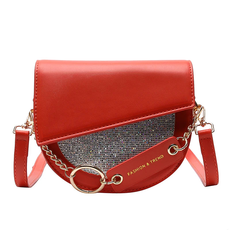 Hot Women's Shoulder Bag PU Leather Messenger Crossbody Bag