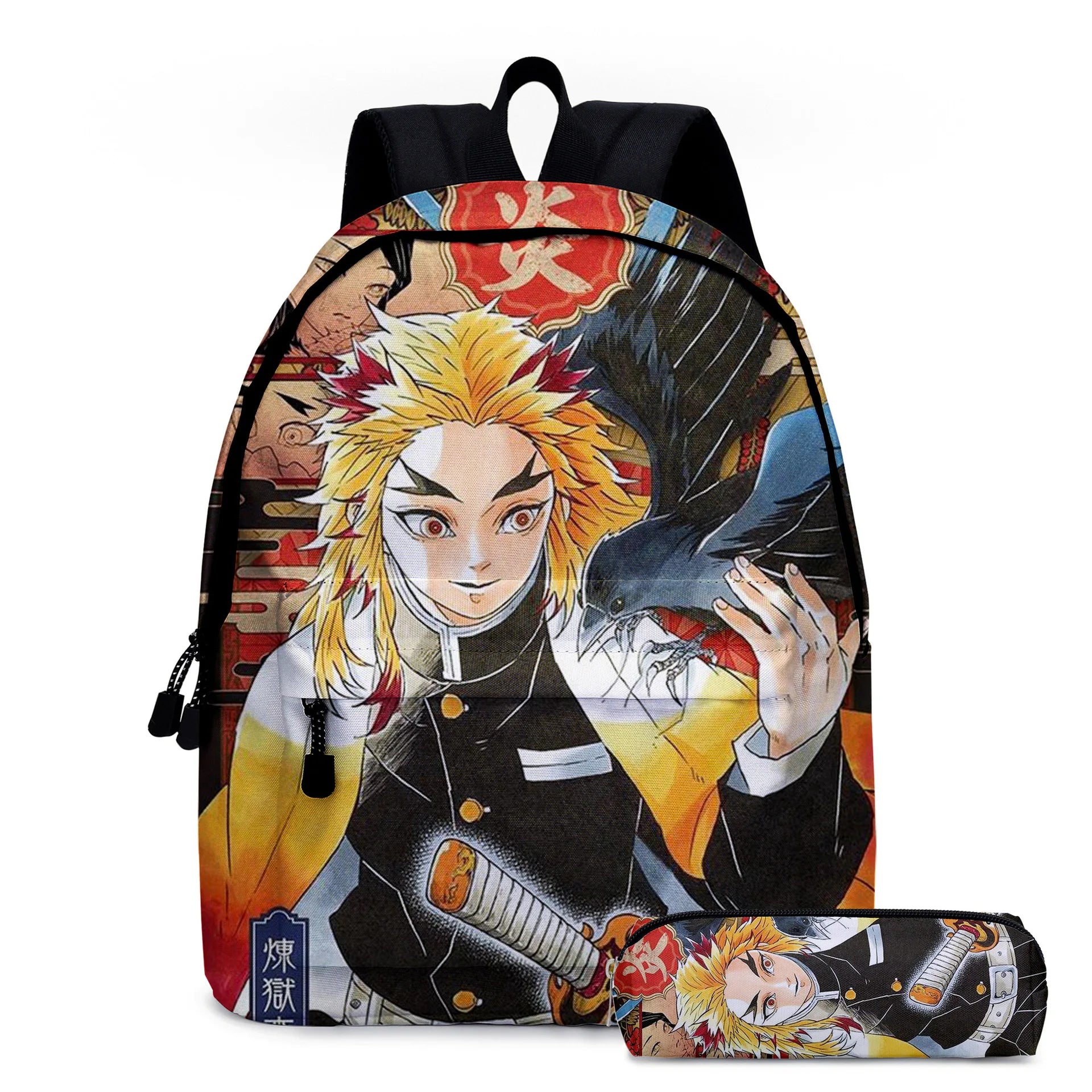 2 PCS/Set Large Capacity Cartoon Schoolbag for Girls and Boys