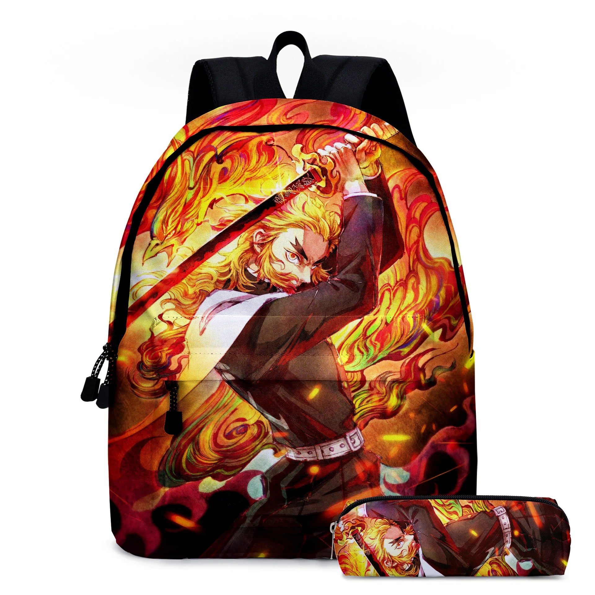 2 PCS/Set Large Capacity Cartoon Schoolbag for Girls and Boys