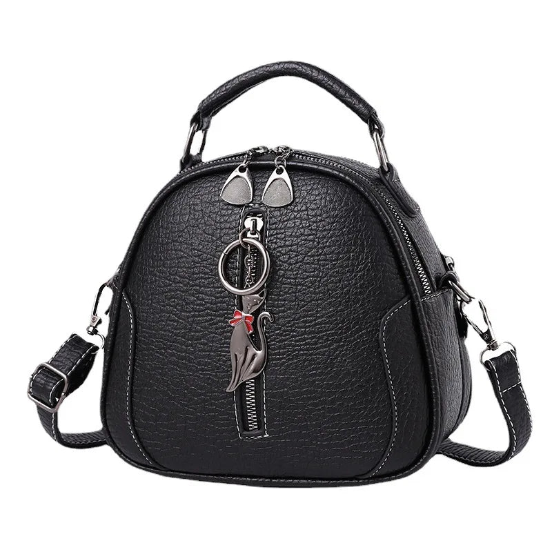 Versatile Round Bag for Women, Hot Casual Handbag, Small Shoulder Messenger Bag