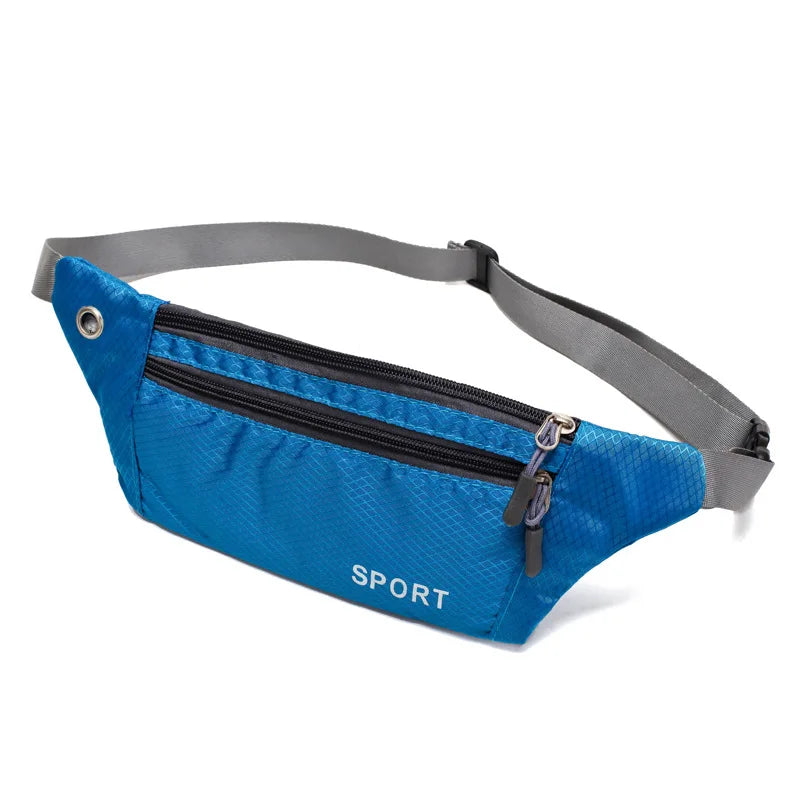 Waterproof Sports Fanny Pack Unisex Chest Handbag Waist Bag