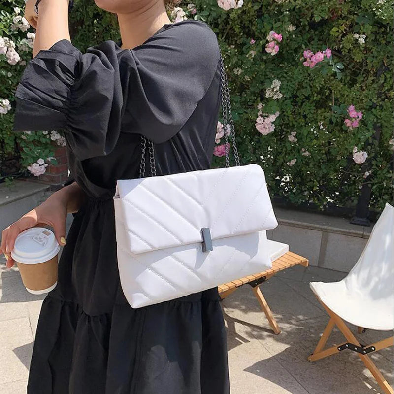 Shoulder Bag Chain Strap Crossbody Bags For Women Large Capacity Handbags