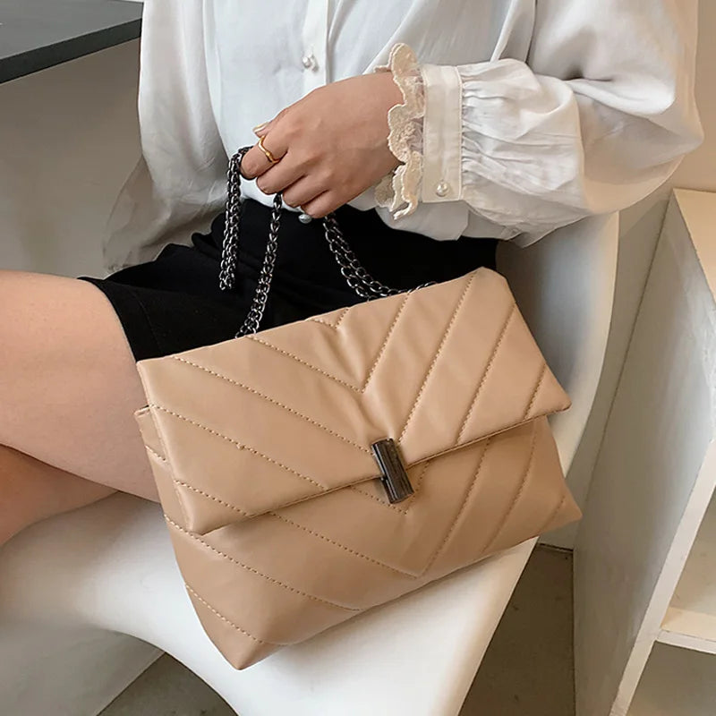 Shoulder Bag Chain Strap Crossbody Bags For Women Large Capacity Handbags