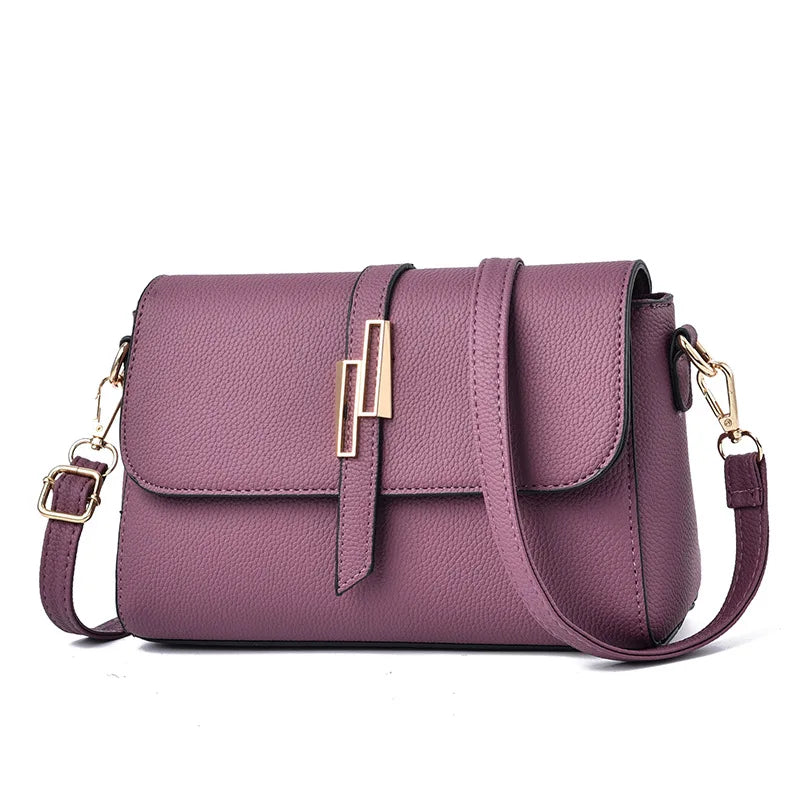 Summer Shoulder Bag for Women, Lychee Pattern Messenger Bag
