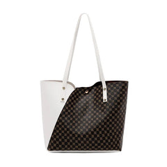 Large Women's Bag High Capacity PU Leather Shoulder Bag
