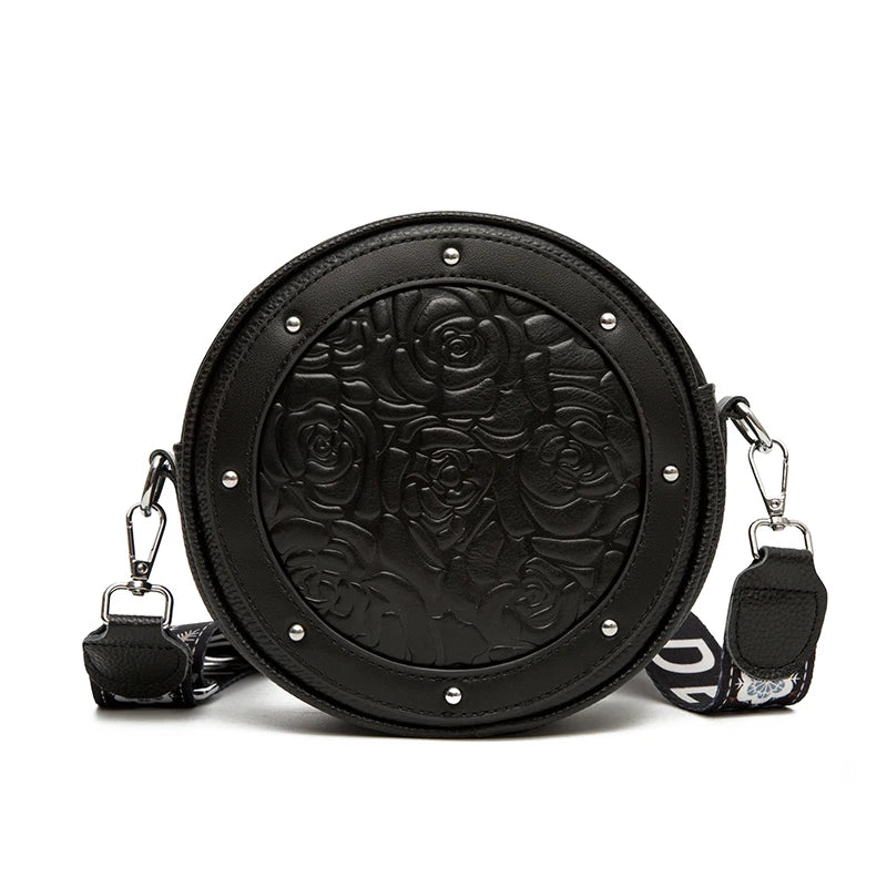 Hot Leather First Layer Cowskin Handbags Lady Shoulder Bag