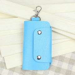 PU Leather Housekeeper Holders Car Keychain Key Holder Bag Case