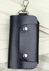 PU Leather Housekeeper Holders Car Keychain Key Holder Bag Case