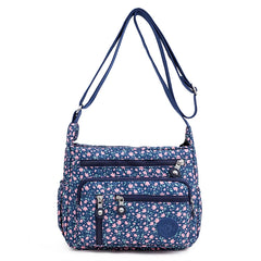 Women Shoulder Bag Multi-layer Messenger Bag Nylon Travel CrossBody Bag 8 colors