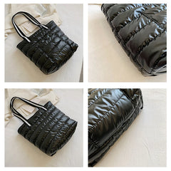 Hot Women Shoulder Bag Nylon Cotton Handbags Top Handle Large