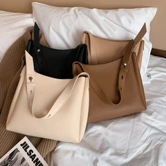 Women Handbag Set Large Capacity PU Leather Bags Wild Shoulder Bag Femme