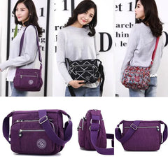 Waterproof Cloth Shoulder Bag Messenger Bag Women Handbag
