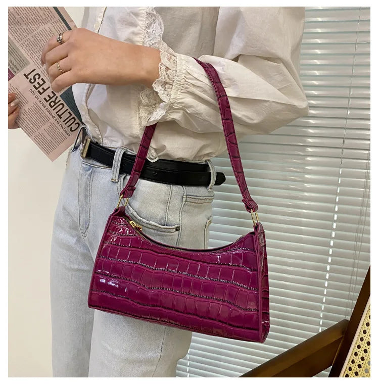 Retro Women's Totes Shoulder Bag PU Leather Handbag