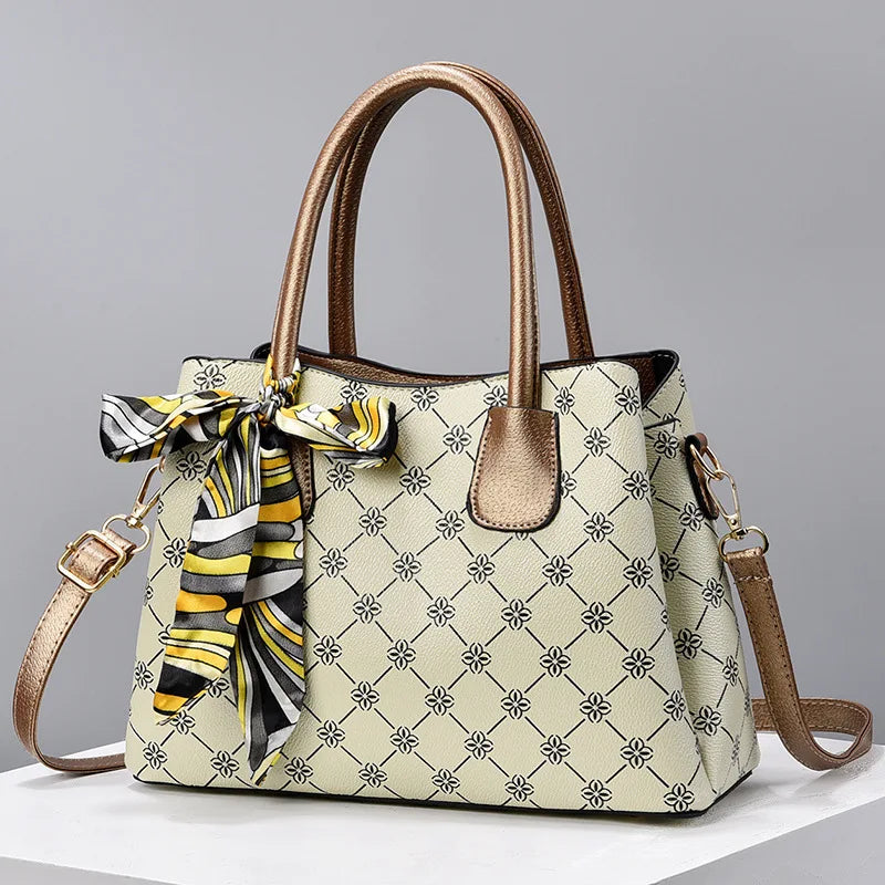 Printing Ladies Handbag All-match Large Capacity Shoulder Bag Women