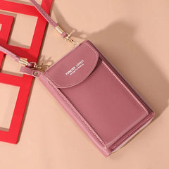 Metal Opening Crossbody Bag Mini PU Leather Shoulder Messenger Bag for Girls