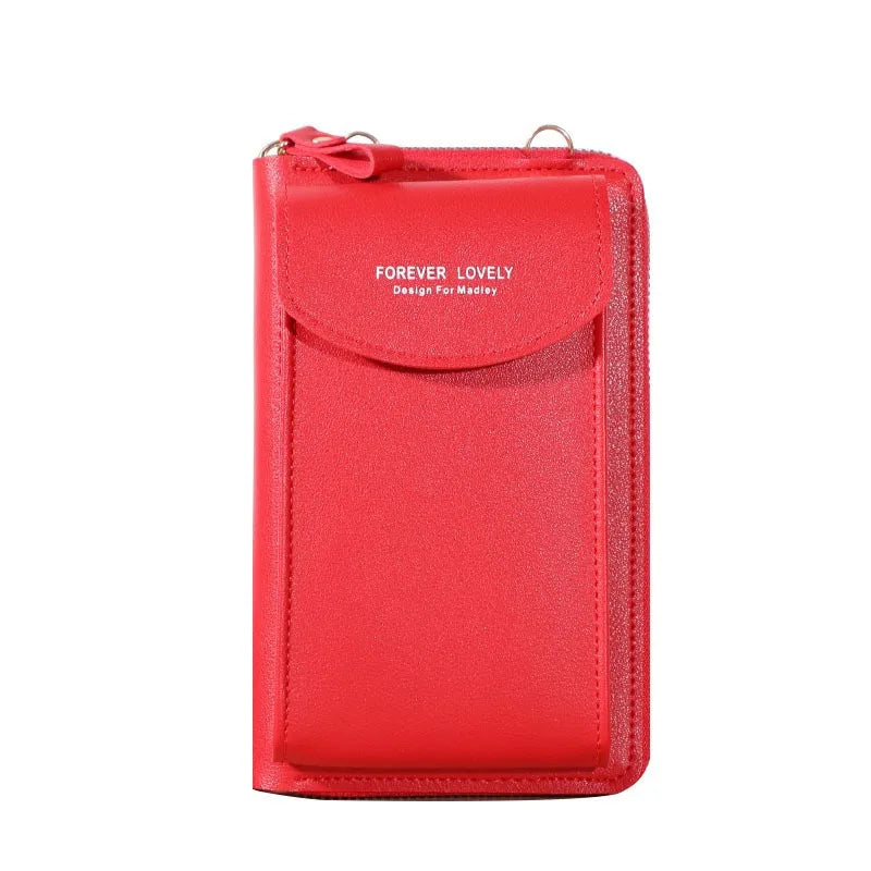 Metal Opening Crossbody Bag Mini PU Leather Shoulder Messenger Bag for Girls