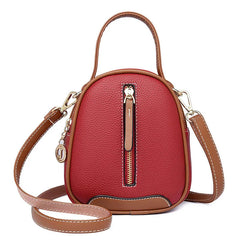 Small Bag Women's Mini Cross-body Soft Leather Mobile Phone Bag