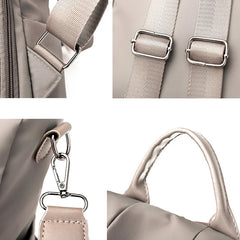 Women Waterproof Travel Backpack Nylon Anti-theft Shoulder Bag