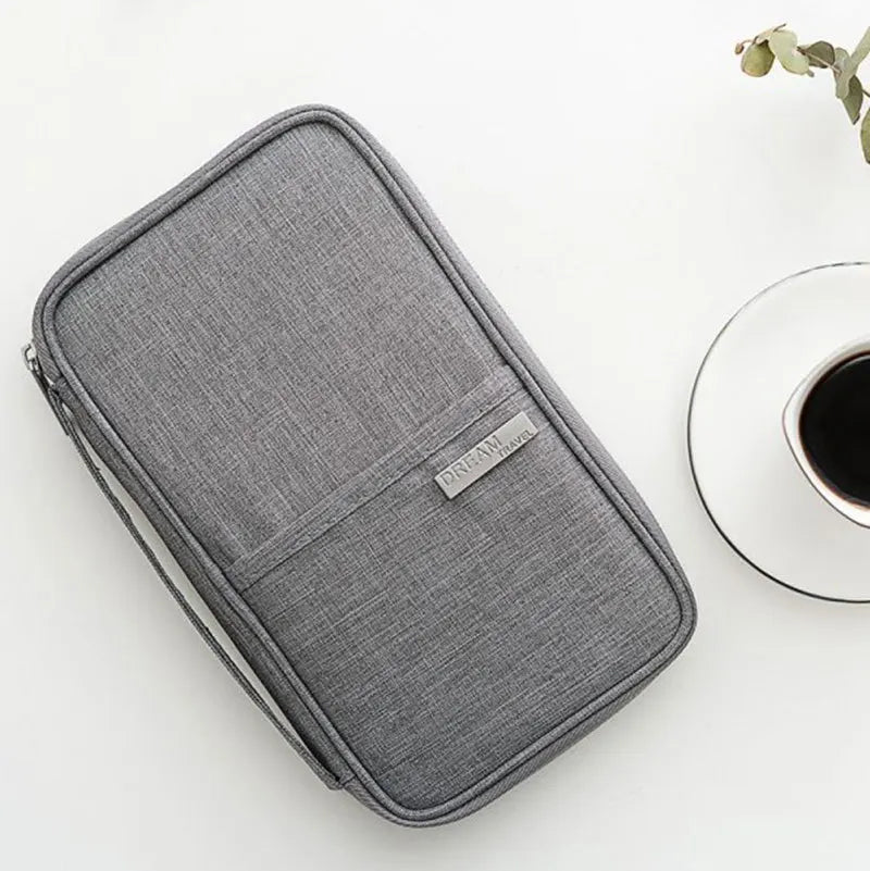 Waterproof Family Passport Holder Travel Organizer