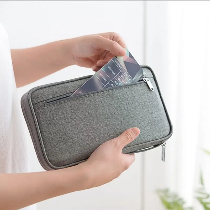 Waterproof Family Passport Holder Travel Organizer