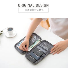Waterproof Family Passport Holder Travel Organizer