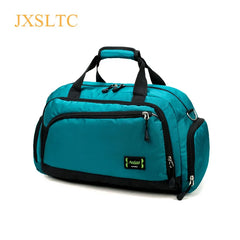 Waterproof Nylon Travel Handbag Men Carry On Weekend Bags Vintage Duffel