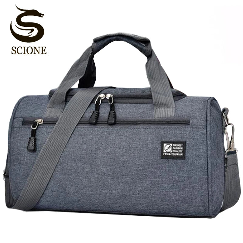 Nylon Travel Bag Beach Shoulder Crossbody Large Capacity Duffel