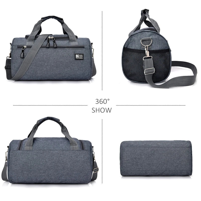 Nylon Travel Bag Beach Shoulder Crossbody Large Capacity Duffel