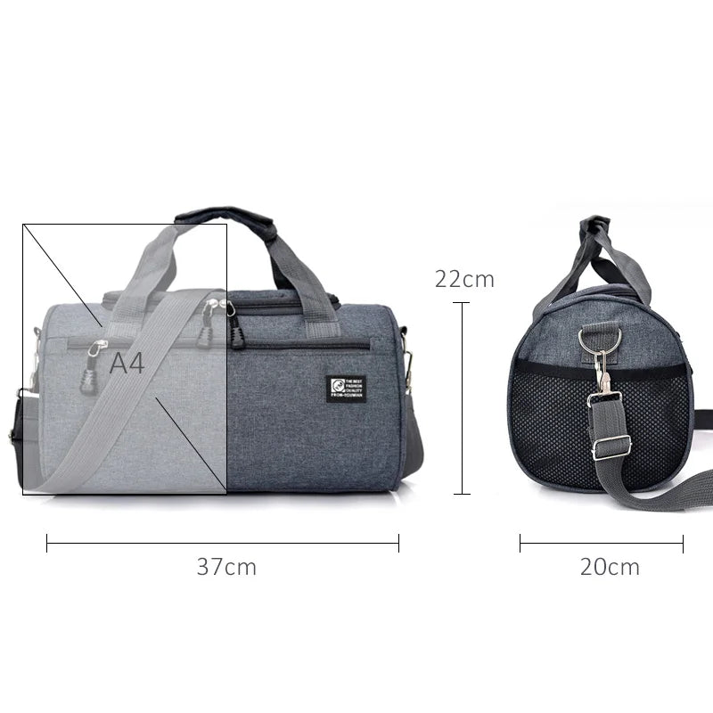 Nylon Travel Bag Beach Shoulder Crossbody Large Capacity Duffel