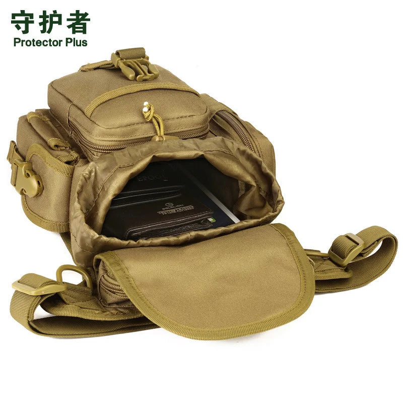 Nylon Military Enthusiasts Shoulder Chest Bag