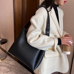 Women Handbag 2 Piece/Set Large Capacity Shoulder Bags PU Leather Bags