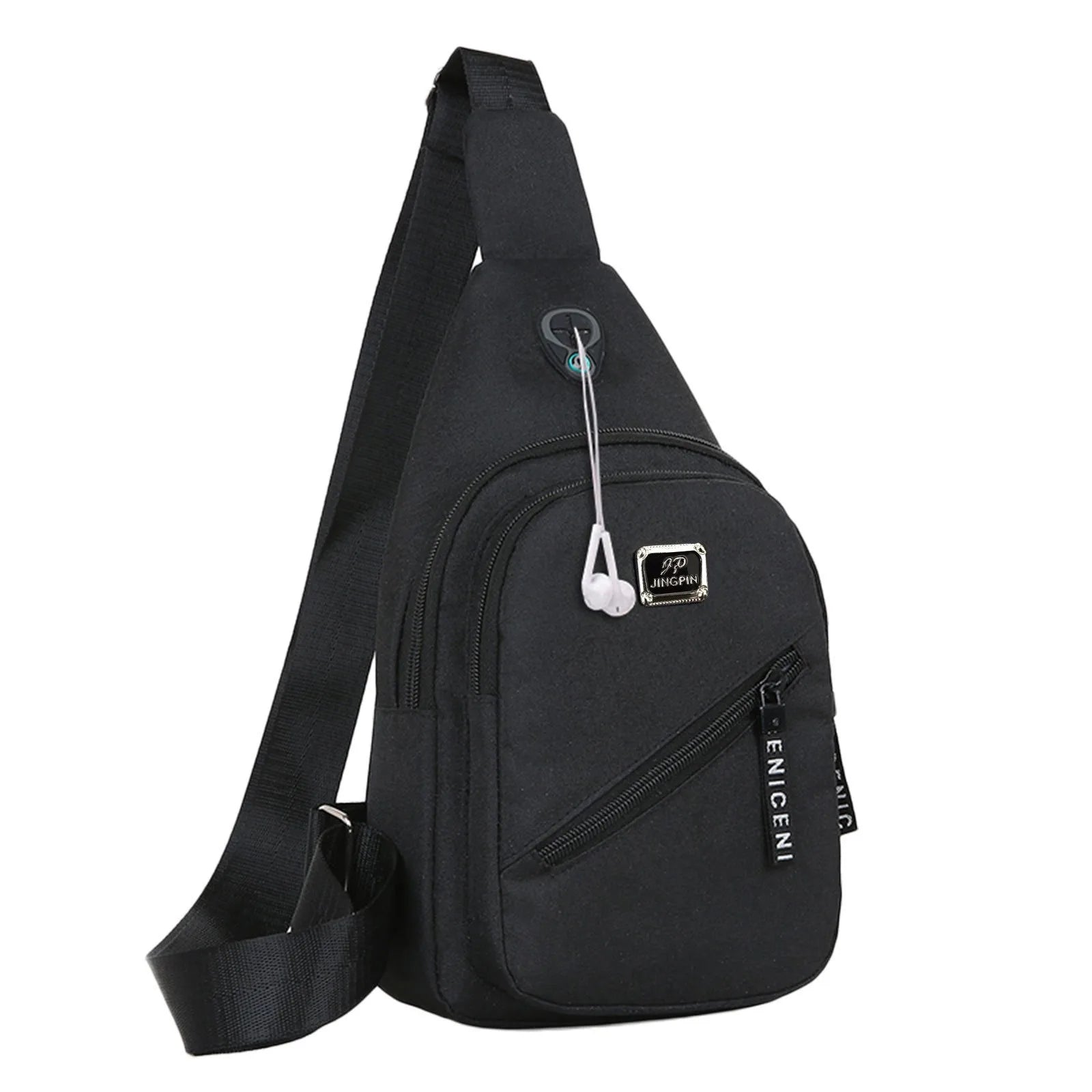 Men's Sports Waist Pack Shoulder Bag Messenger Chest Bags