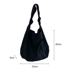 Women's Canvas Shoulder Bag Soft Casual Tote